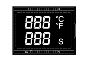 温湿度LCD液晶显示屏模块定制