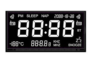 闹钟年月日时间温度LCD液晶显示屏模块定制